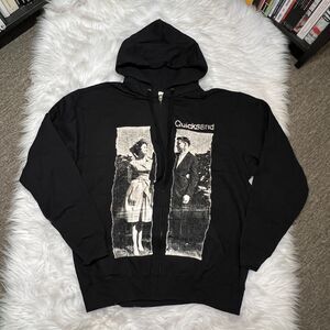 QUICKSAND BAND ZIP HOODIE ALTERNATIVE METAL SPLIT PHOTO